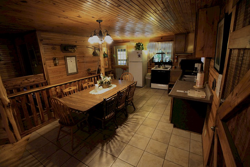 Kitchen & Dining Area Cabin #2